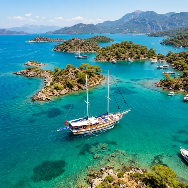 Fethiye 12 Ada Tekne Turu Airborne
