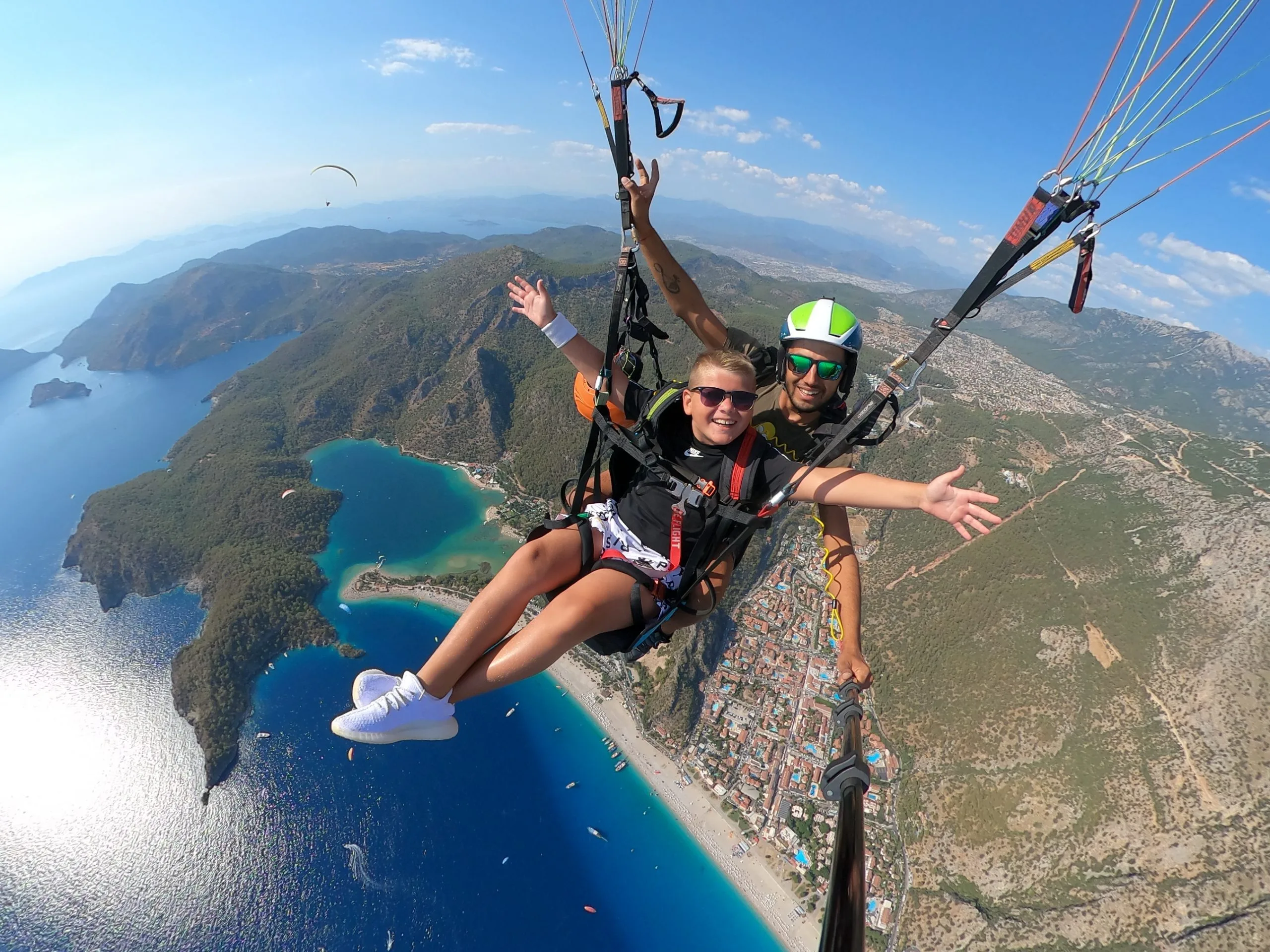 Tandem paragliding Fethiye Ölüdeniz - view