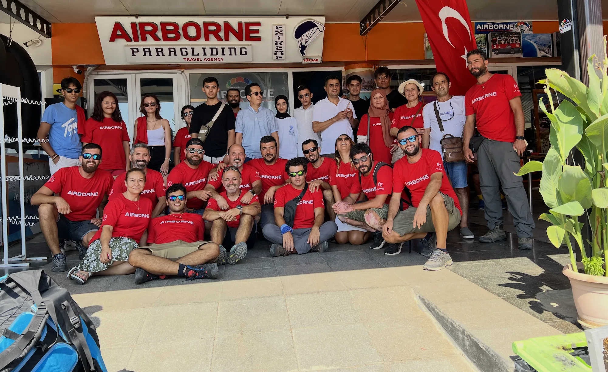Airborne Yamaç Paraşütü Ekibi Fethiye